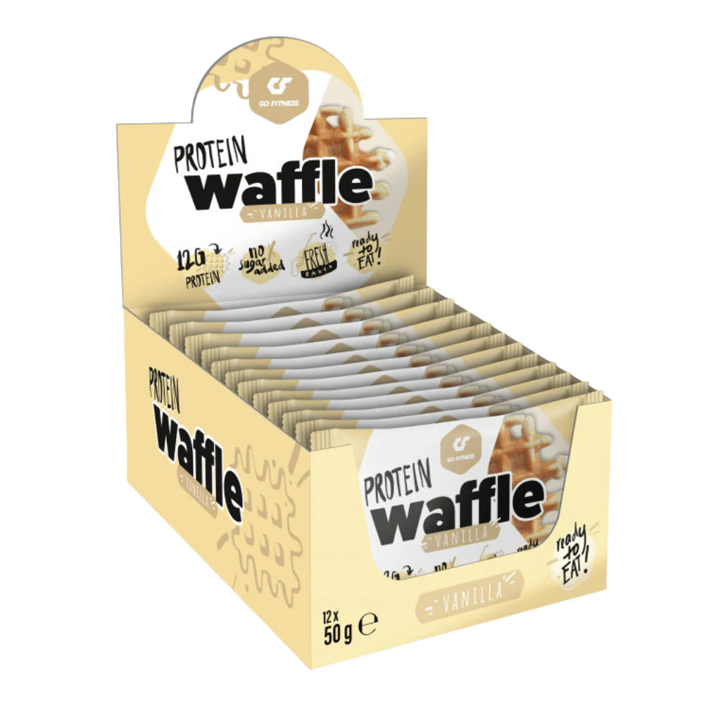 Go Fitness Protein Waffle 12 x 50g